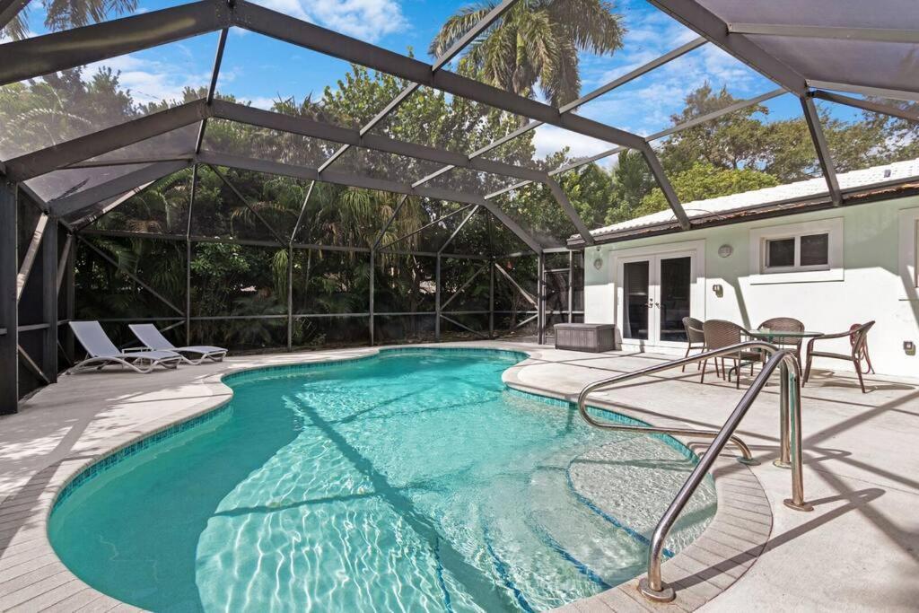 Heated Pool I Soundproof Home I Firepit I 630Mbps Hollywood Buitenkant foto