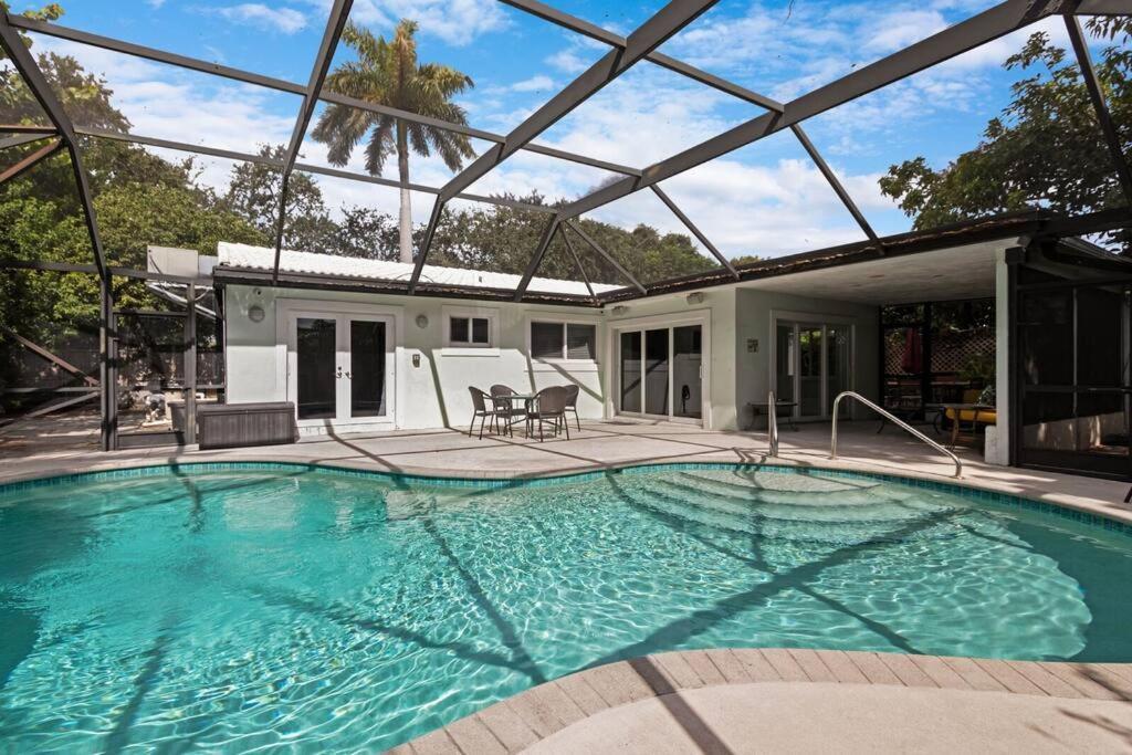 Heated Pool I Soundproof Home I Firepit I 630Mbps Hollywood Buitenkant foto