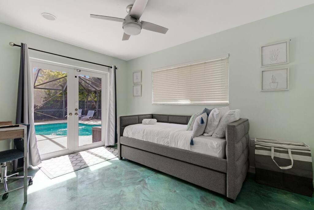 Heated Pool I Soundproof Home I Firepit I 630Mbps Hollywood Buitenkant foto